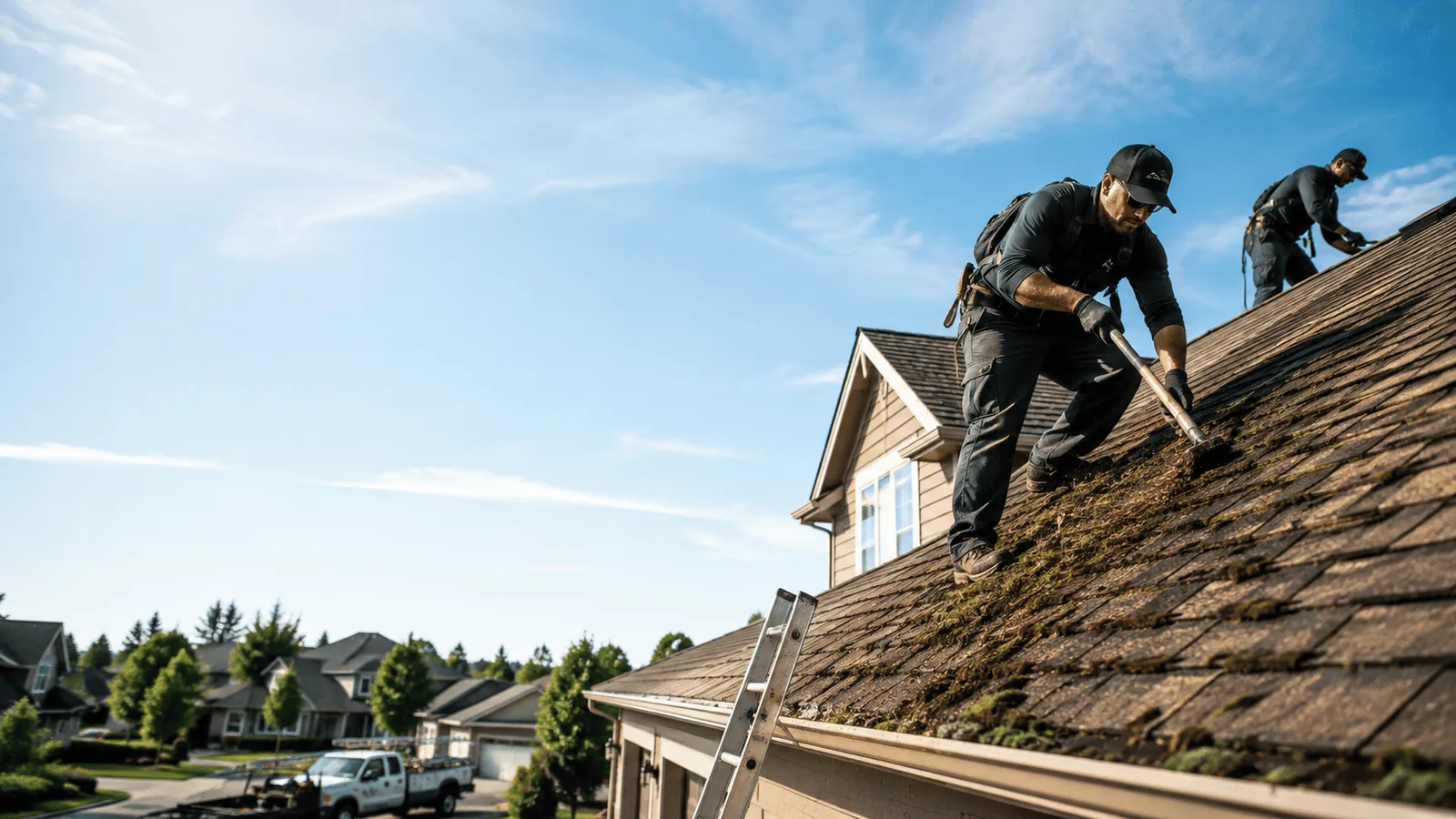 Roof Moss Removal in Clayton, OH near me